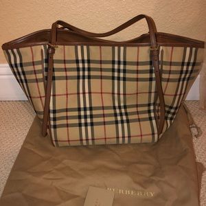 Burberry horseferry check small Canterbury bag